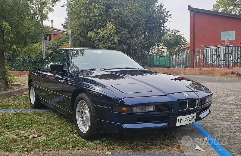 Blu Usata 1992 BMW 850 Efficient Dynamics Coupé | 34.400 € - Immagine 1/4
