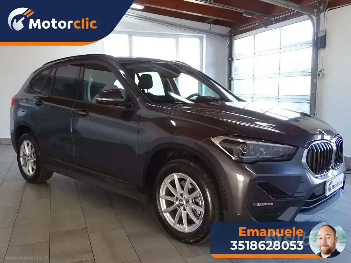 Käytetty BMW X1 Efficient Dynamics 116 HP (85 kW) 2021 Harmaa Katumaasturi
