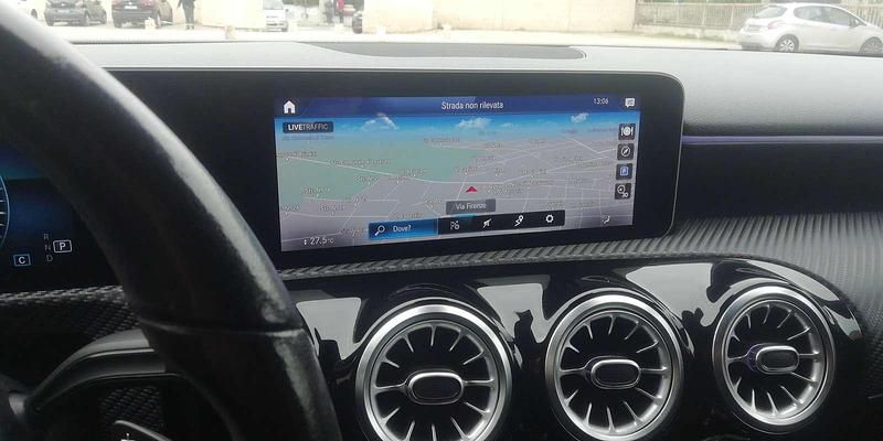 Usata Mercedes CLA200 Business 150 CV (110 kW) 2019 Nero Coupé