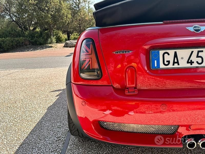 Usata Mini Cooper S Cabriolet 2007 Rosso Cabrio