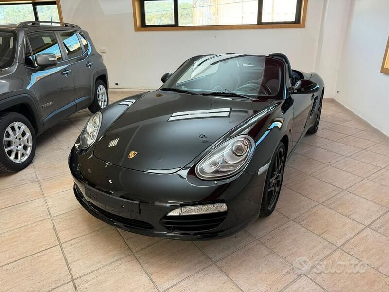 Nero Usata 2011 Porsche Boxster Cabrio | 38.900 € (Buon prezzo) - Immagine 1/4