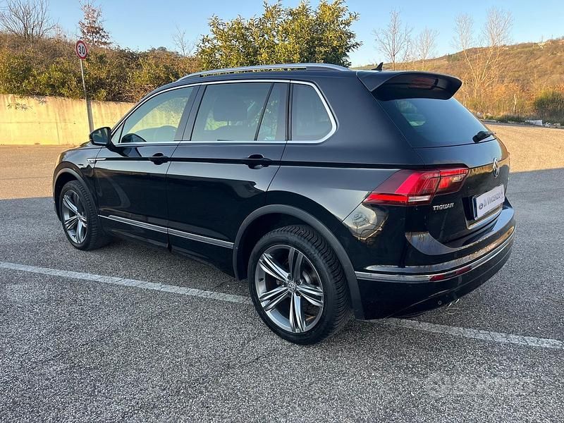 Usata VW Tiguan Sport 150 CV (110 kW) 2018 Nero SUV