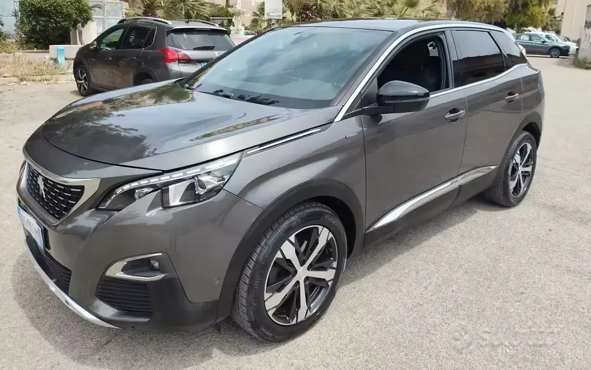 Gebraucht Peugeot 3008 GT-line 131 PS (96 kW) 2018 Grau SUV