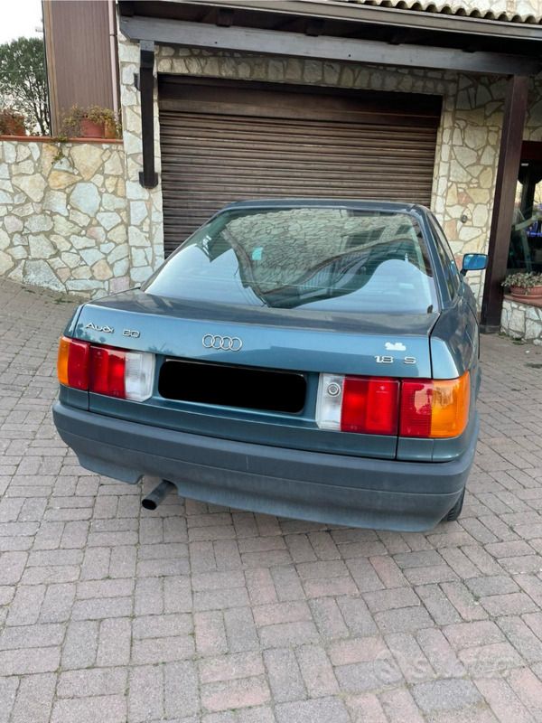Usata Audi 80 87 CV (63 kW) 1990 Blu Berlina