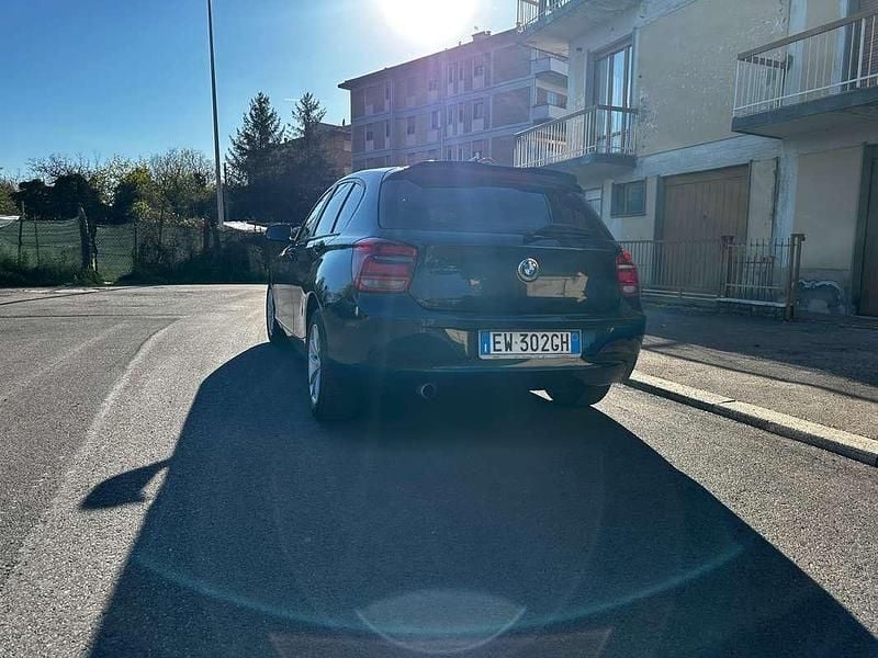 Usata BMW 114 95 CV (69 kW) 2014 Nero Utilitaria