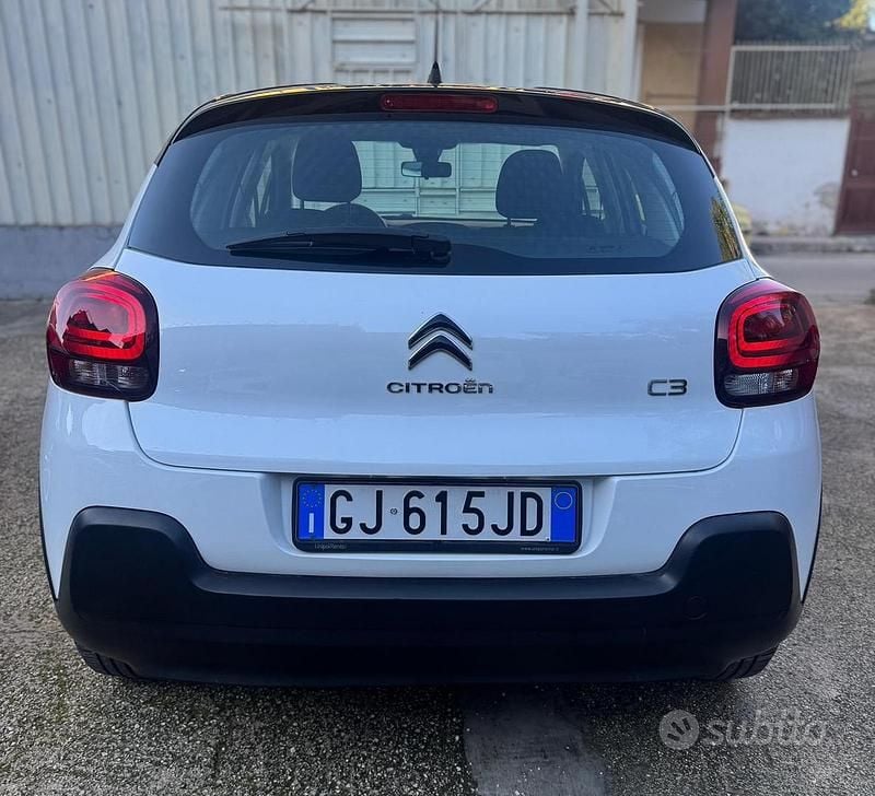 Usata Citroën C3 102 CV (75 kW) 2022 Bianco Berlina