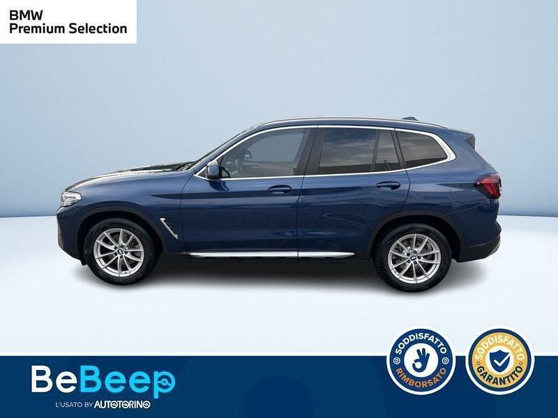 Usata BMW X3 Comfort Edition 190 CV (139 kW) 2021 Blu metallizzato SUV