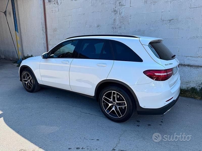 Usata Mercedes GLC250 Premium 204 CV (150 kW) 2018 Bianco SUV