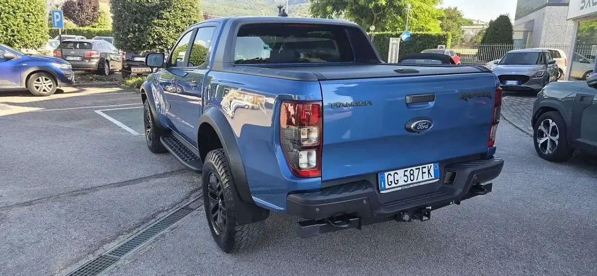 Usata Ford Ranger Raptor 212 CV (155 kW) 2021 Blu/azzurro Pick-up