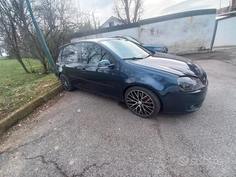 Usata VW Golf V GTI 2007 Blu Utilitaria