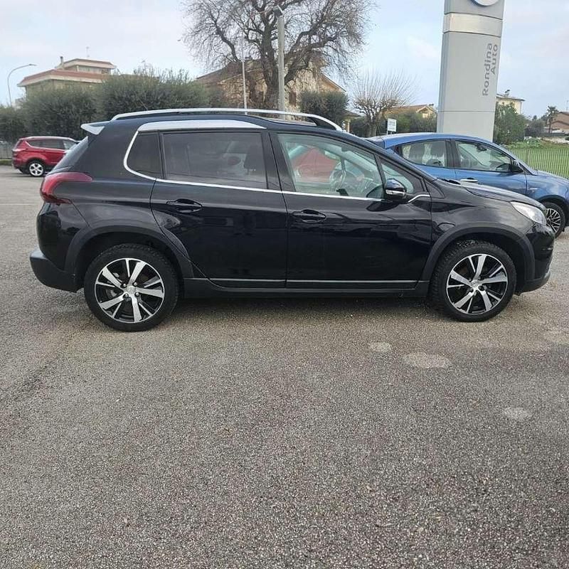 Brugt Peugeot 2008 Allure 100 HK (73 kW) 2018 Sort SUV