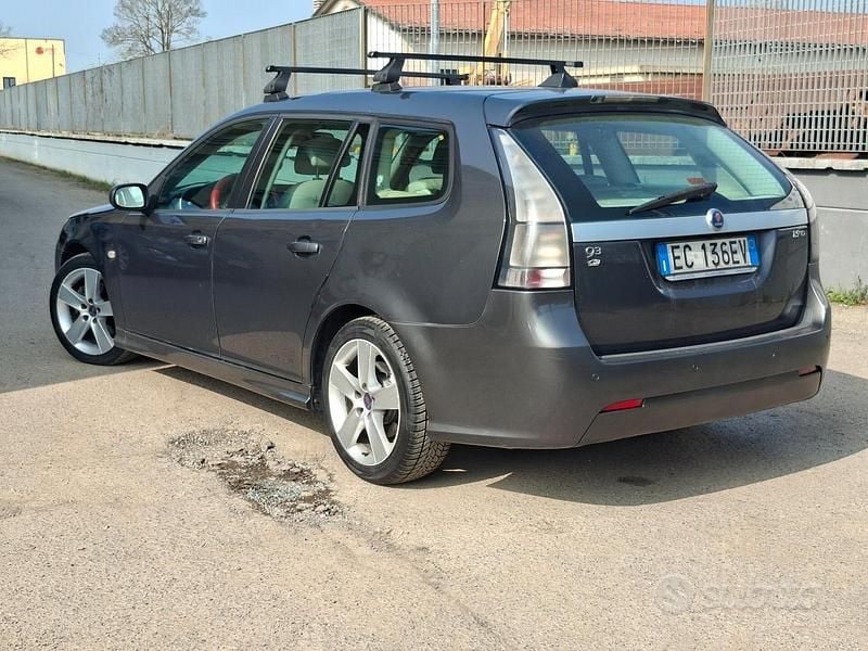 Usata Saab 9-3 Vector 150 CV (110 kW) 2010 Grigio Station wagon