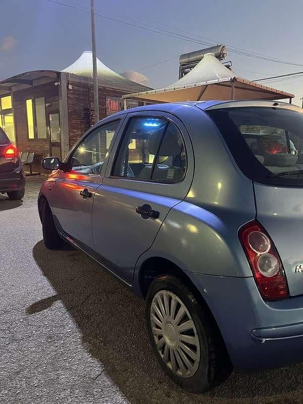 Usata Nissan Micra Acenta 80 CV (58 kW) 2006 Blu/azzurro Berlina