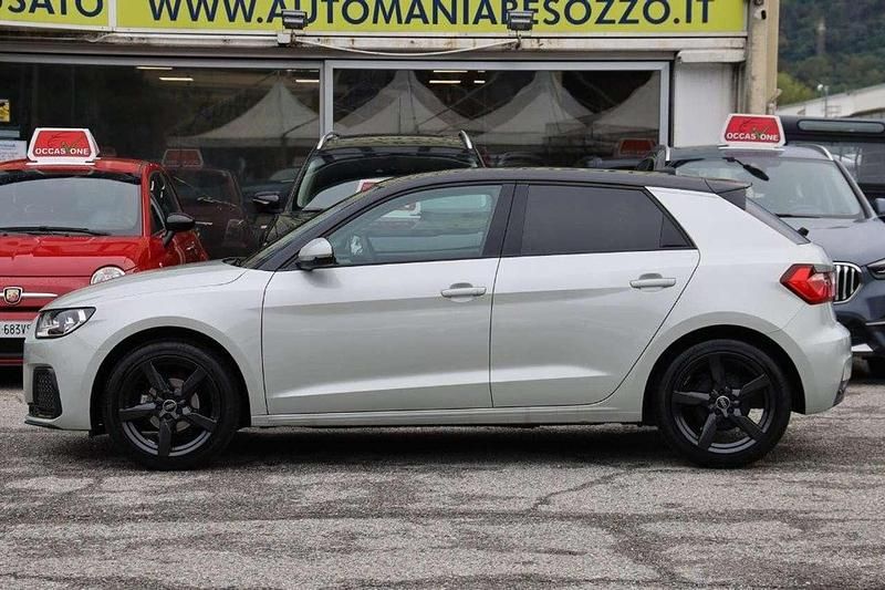 Usata Audi A1 Advanced 95 CV (69 kW) 2024 Argento cavo Utilitaria