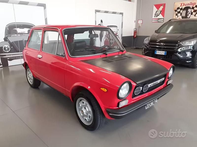Usata Autobianchi A112 58 CV (42 kW) 1970 Rosso Utilitaria