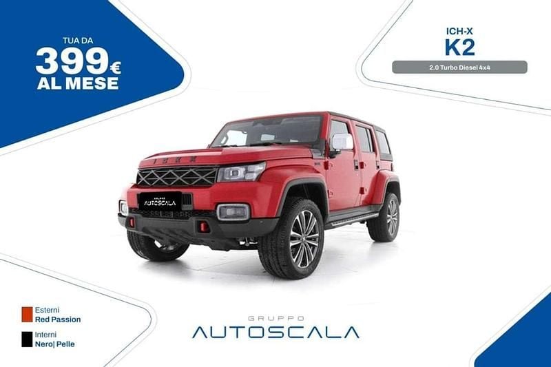 Nuova ICH-X K2 162 CV (119 kW) 2025 Rosso SUV