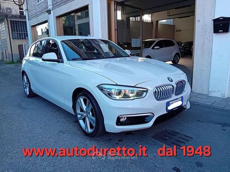 Usata BMW 118 150 CV (110 kW) 2015 Bianco Utilitaria