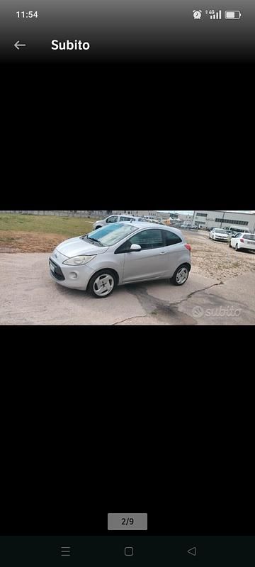 Usata Ford Ka Titanium 75 CV (55 kW) 2009 Grigio Utilitaria