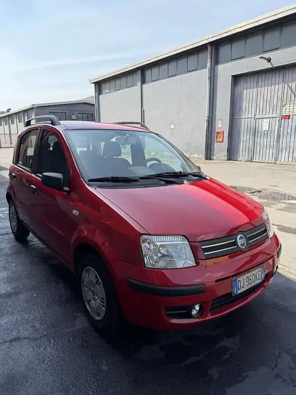 Usata Fiat Panda Dynamic 60 CV (44 kW) 2007 Rosso Utilitaria