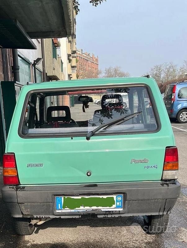 Usata Fiat Panda Young 2000 Verde Utilitaria