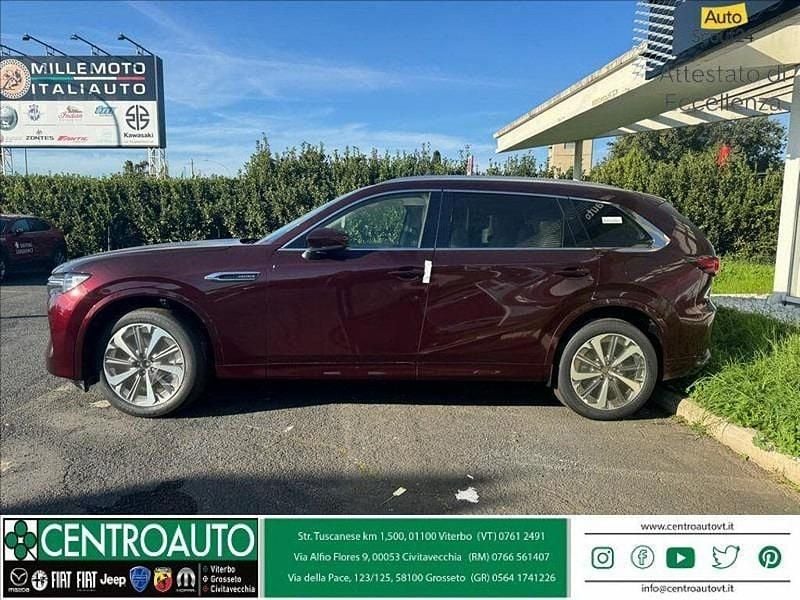 Begagnad Mazda CX-80 249 HK (183 kW) 2024 Röd SUV
