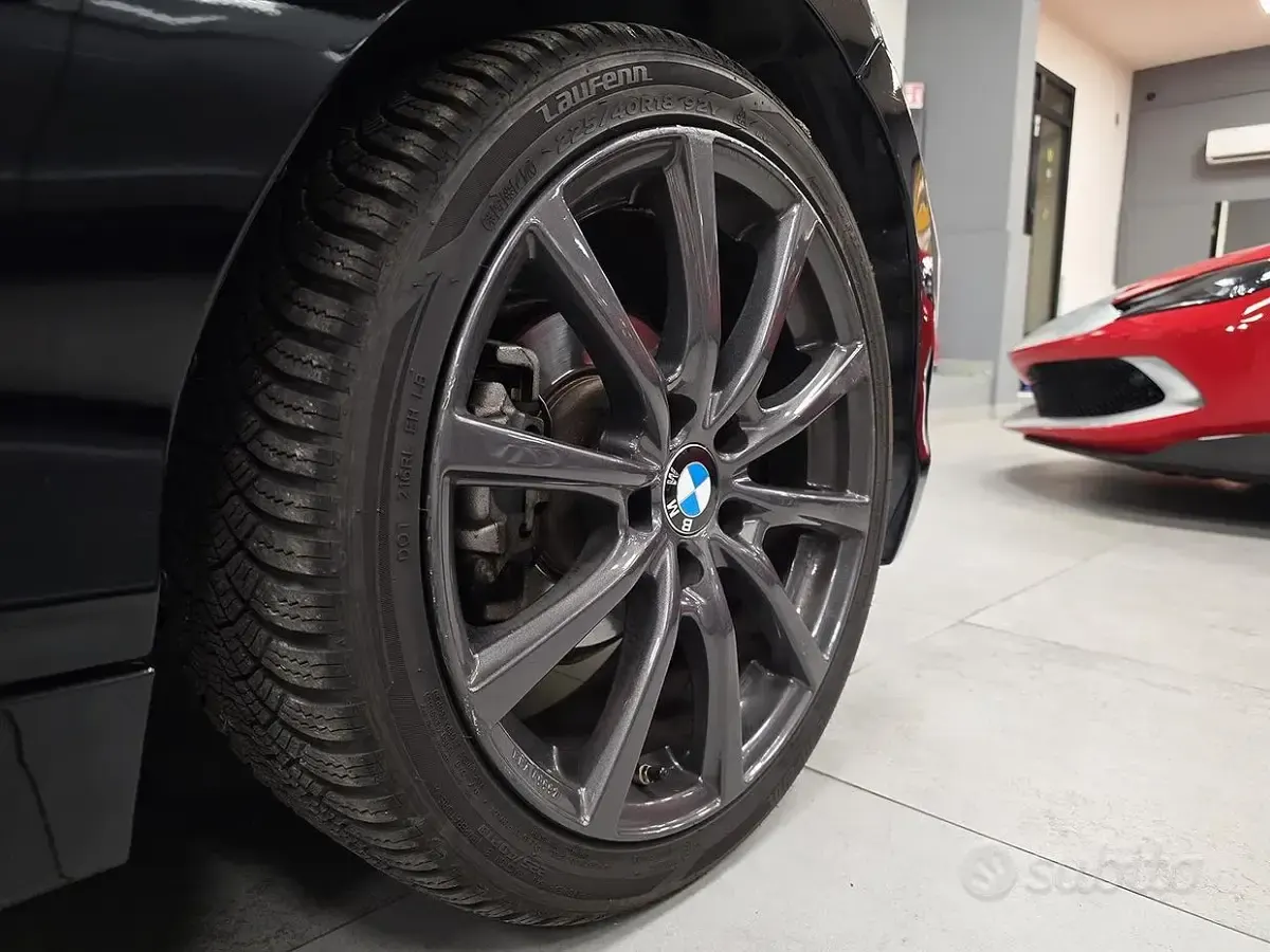 Usata BMW 118 Sport Line 136 CV (100 kW) 2017 Nero Berlina