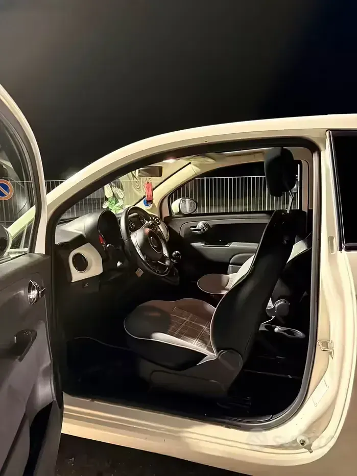 Usata Fiat 500 69 CV (50 kW) 2017 Bianco Utilitaria