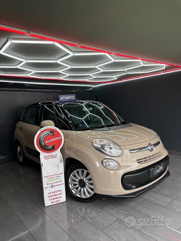 Usata Fiat 500L 85 CV (62 kW) 2014 Beige Monovolume