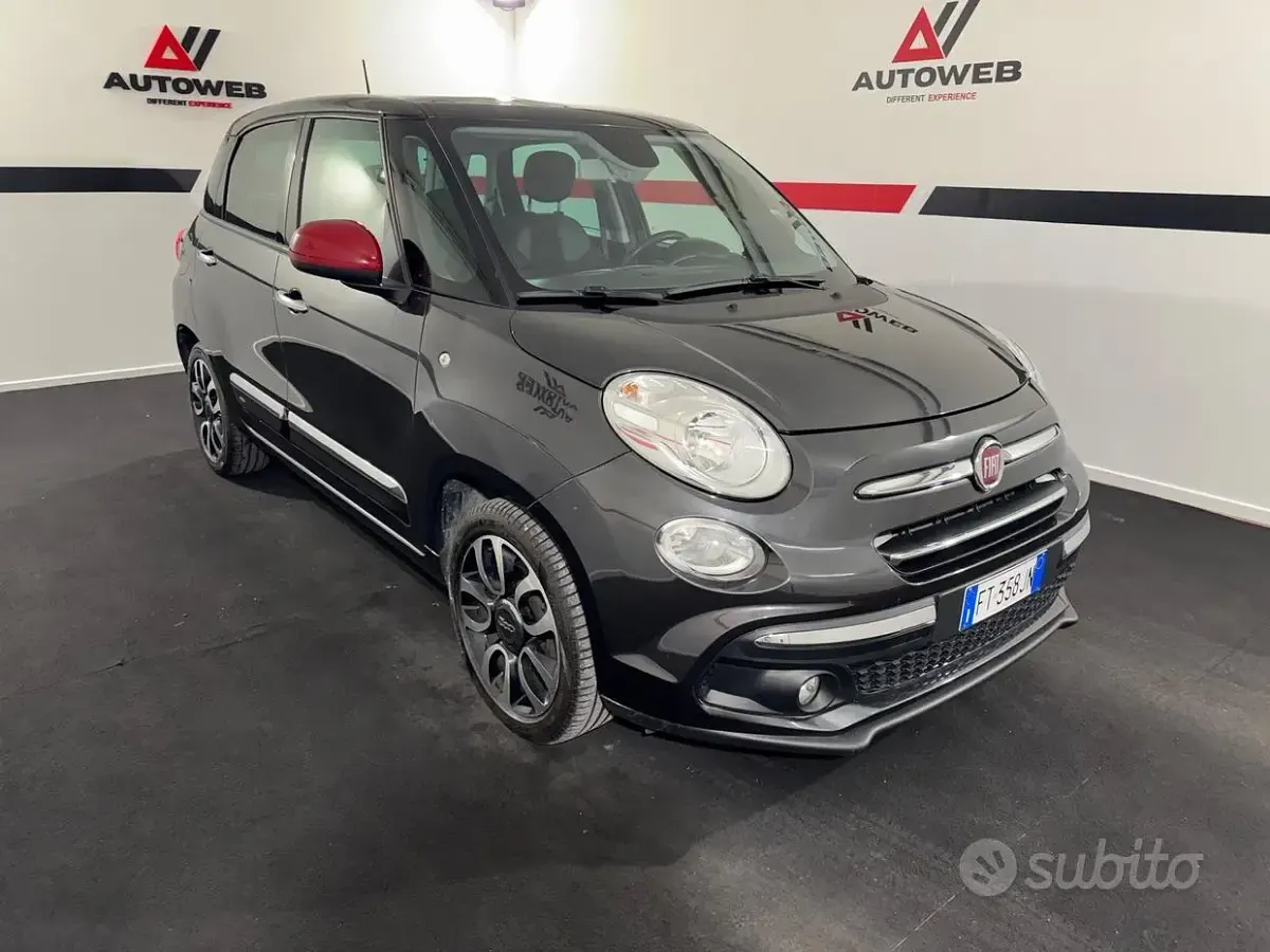 Usata Fiat 500L Urban 120 CV (88 kW) 2019 Nero Monovolume
