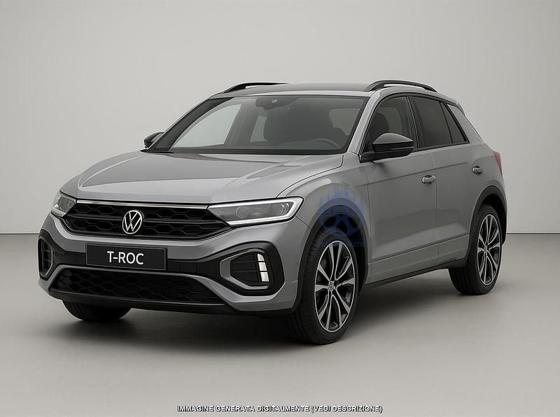 Usata VW T-Roc R-line 110 CV (80 kW) 2024 Grigio SUV