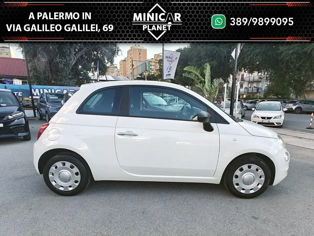 Usata Fiat 500 69 CV (50 kW) 2022 Bianco Berlina