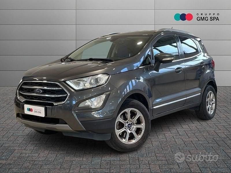 Usata Ford Ecosport ST-Line 100 CV (73 kW) 2018 Grigio SUV