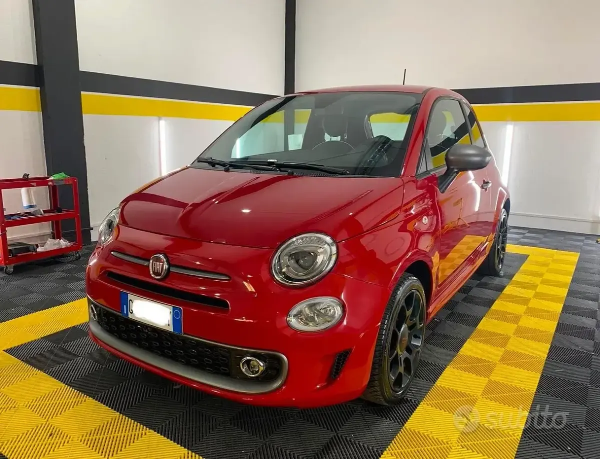 Usata Fiat 500 Sport 69 CV (50 kW) 2021 Rosso Berlina