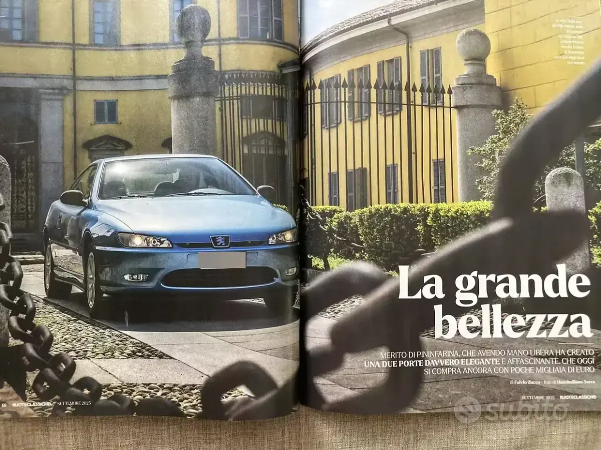 Usata Peugeot 406 Coupe 132 CV (97 kW) 1997 Bluazzurro Coupé