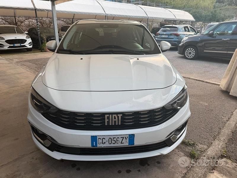 Bianco Usata 2021 Fiat Tipo City Life Tre volumi | 13.500 € (Buon prezzo) - Immagine 1/4