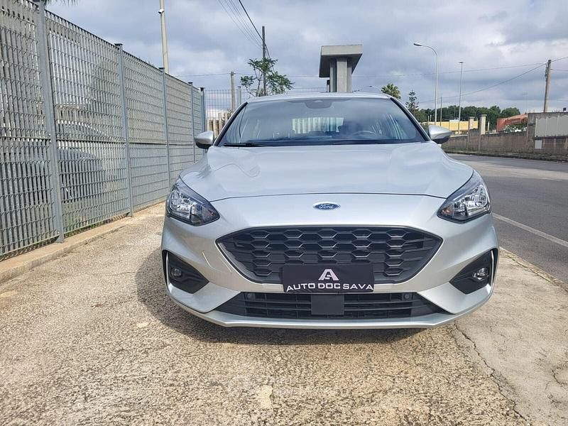 Usata Ford Focus ST-Line 120 CV (88 kW) 2020 Argento Berlina