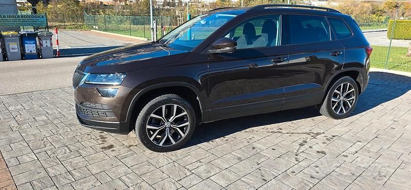 Usata Skoda Karoq Style 150 CV (110 kW) 2019 Marrone SUV