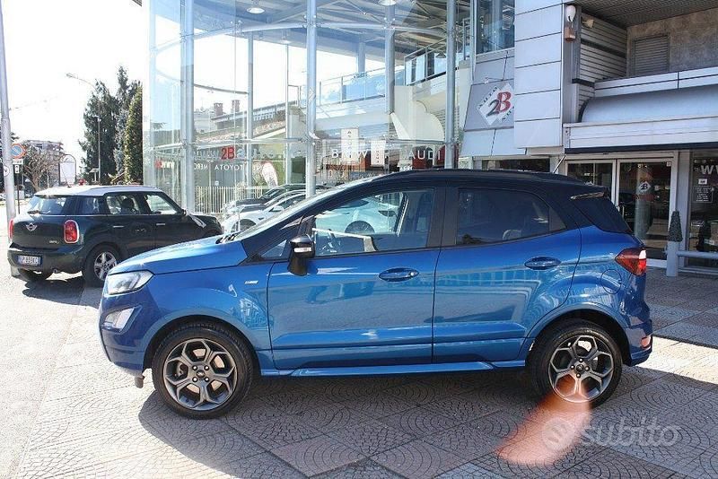 Second-hand Ford Ecosport ST 125 CP (91 kW) 2018 Albastru SUV