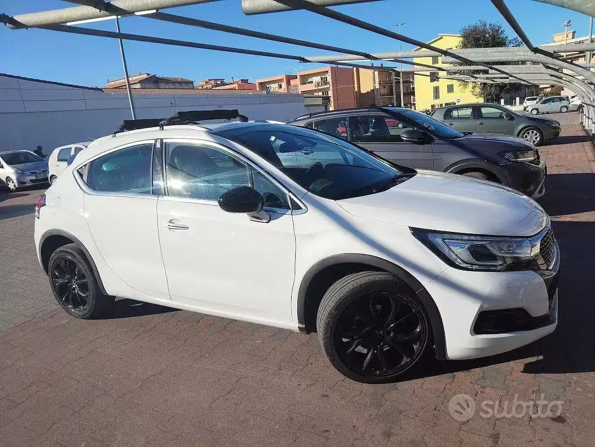 Usata DS Automobiles DS4 Crossback 120 CV (88 kW) 2016 Bianco SUV