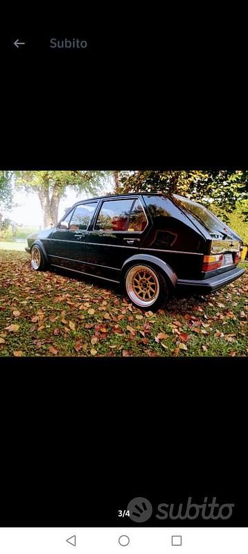 Usata VW Golf I 50 CV (36 kW) 1980 Nero Utilitaria
