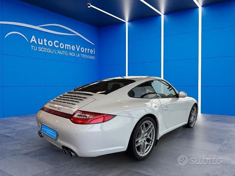 Usata Porsche 911 Carrera 4S 385 CV (283 kW) 2009 Bianco Coupé