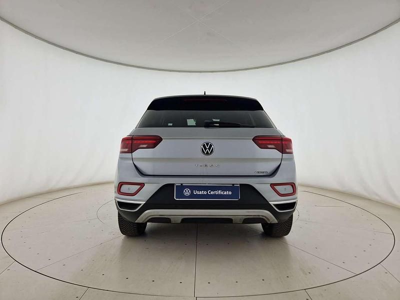 Usata VW T-Roc Style 150 CV (110 kW) 2022 Pyrit silver metallizzato SUV