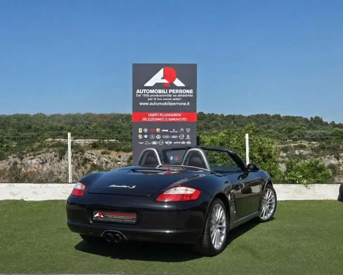Usata Porsche Boxster 295 CV (216 kW) 2007 Basalt black Cabrio