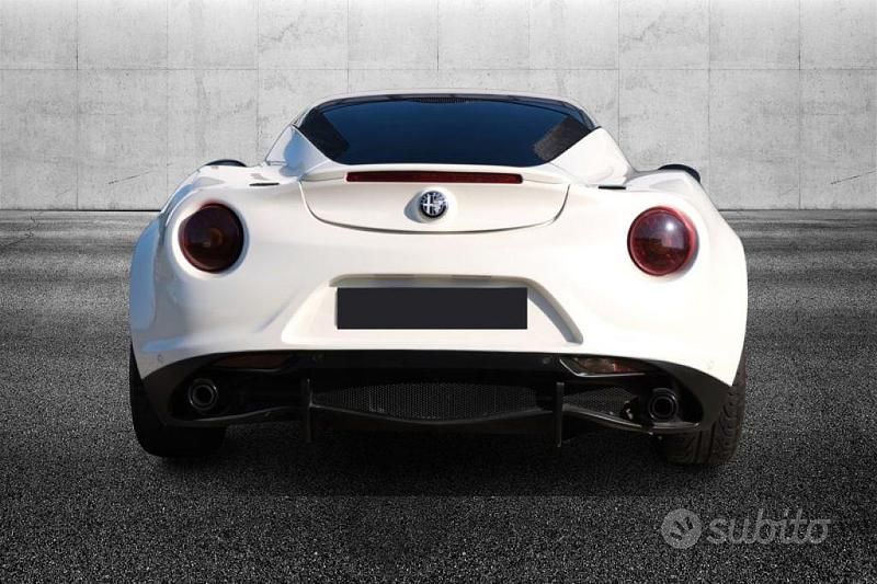 Usata Alfa Romeo 4C 241 CV (177 kW) 2015 Bianco Coupé