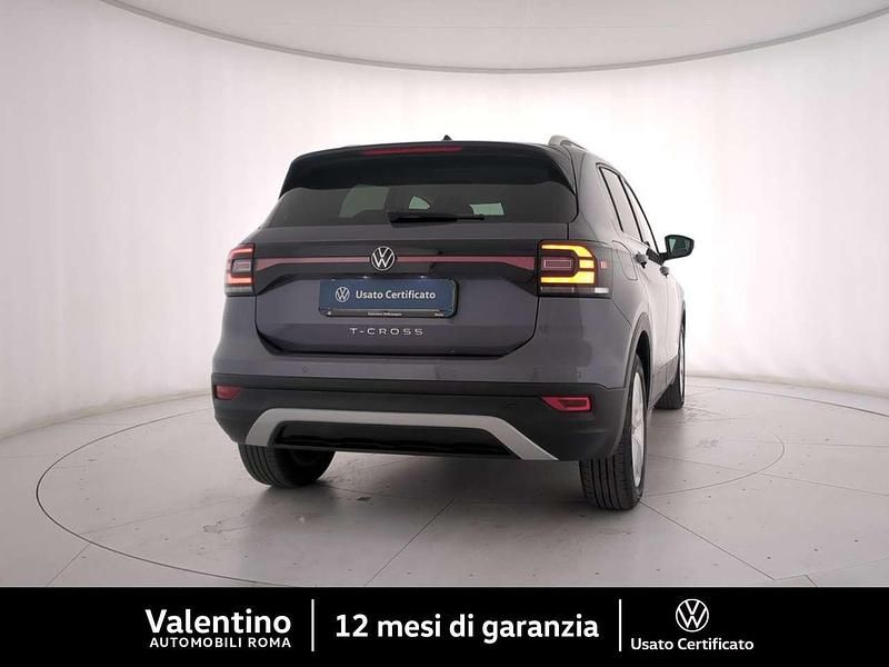Usata VW T-Cross Advance 110 CV (80 kW) 2023 Grigio SUV