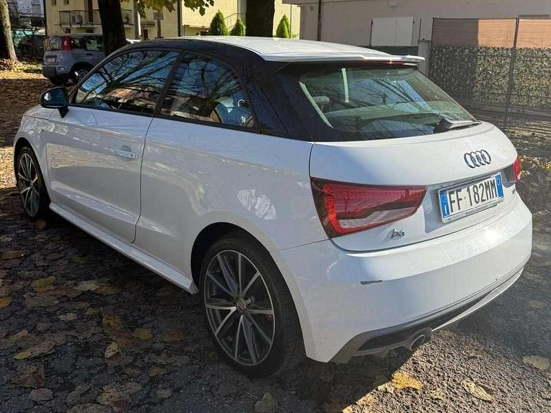 Usata Audi A1 S-Line 90 CV (66 kW) 2016 Bianco Utilitaria