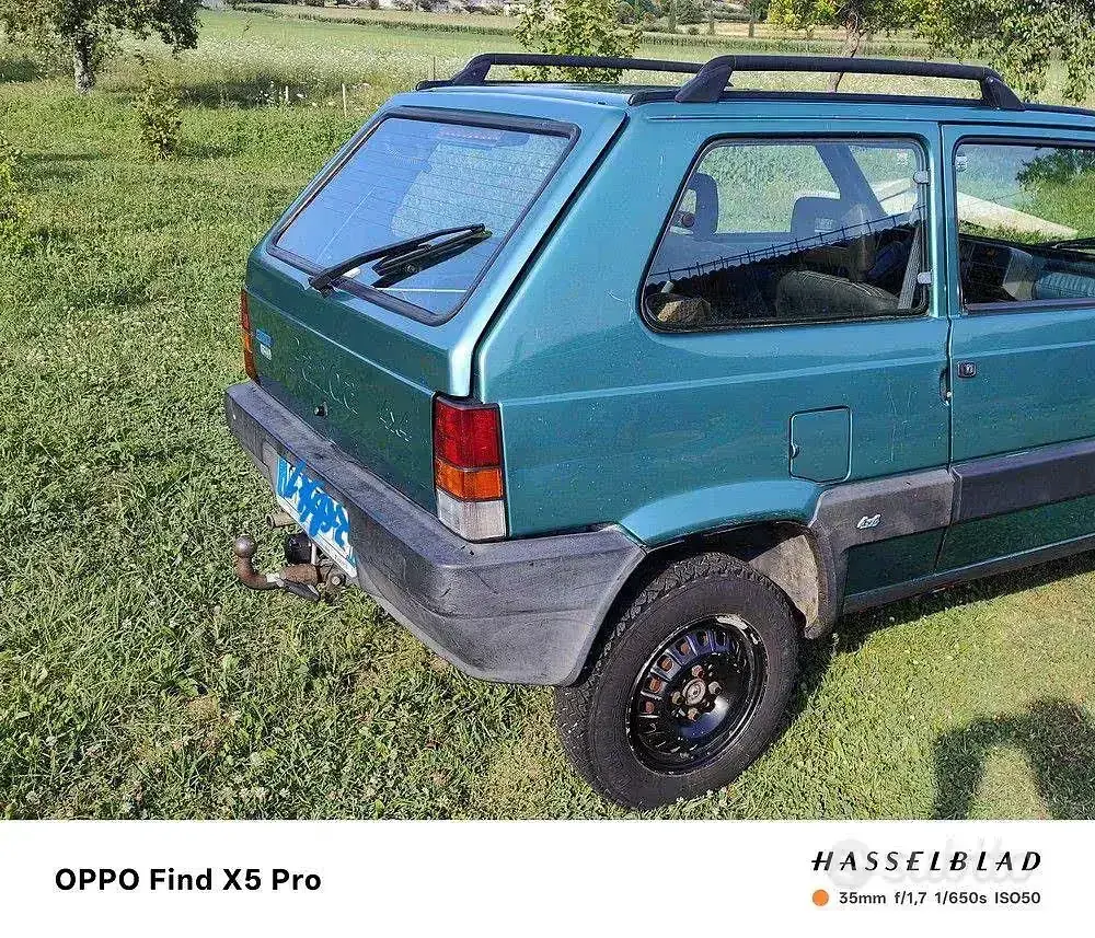 Usata Fiat Panda 4x4 54 CV (39 kW) 2003 Verde Utilitaria