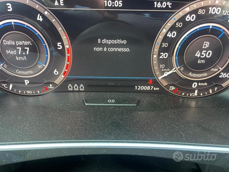Usata VW Tiguan Advance 150 CV (110 kW) 2018 Grigio SUV
