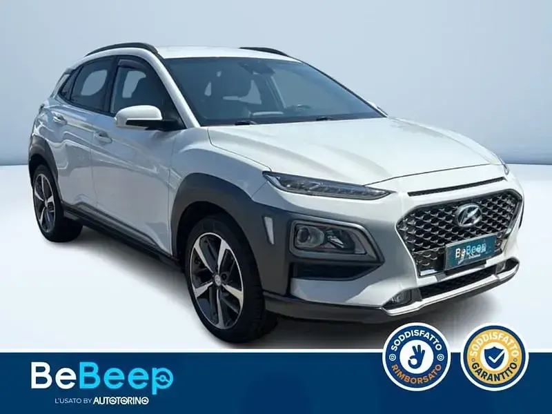 Usata Hyundai Kona Xpossible 120 CV (88 kW) 2018 Bianco pastello SUV