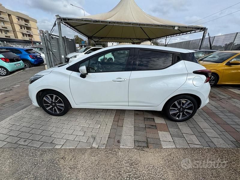 Usata Nissan Micra N-Connecta 89 CV (65 kW) 2017 Bianco Berlina